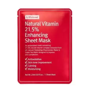 By Wishtrend Natural Vitamin 215 Enhancing Sheet Mask